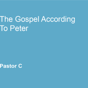 The Gospel According to Peter